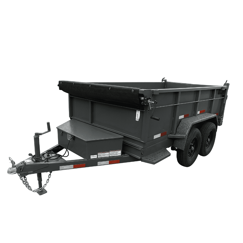 dump-trailer-grey Grey Dum Trailer