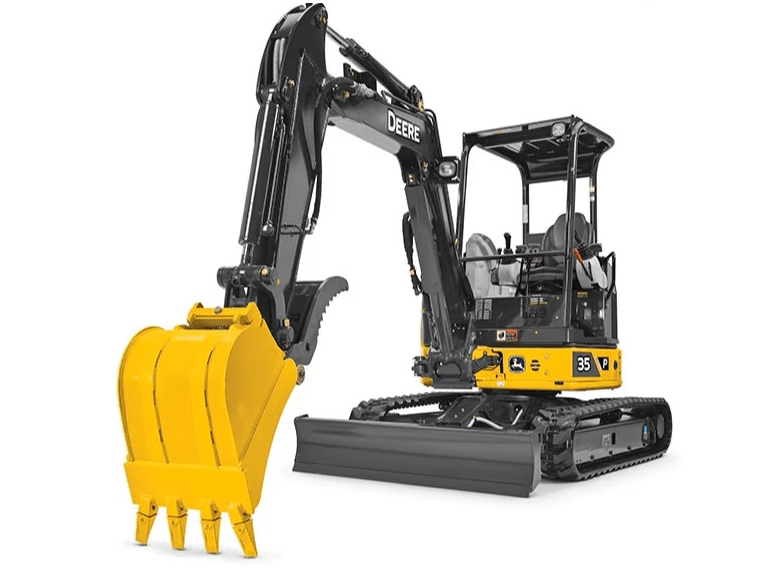 apex mini excavator rental john deere 35p 2 1